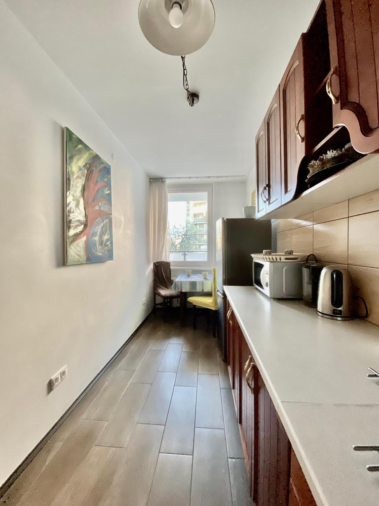 Apartament Noc Z Obrazem - Balkon - Warszawa Praga Экстерьер фото